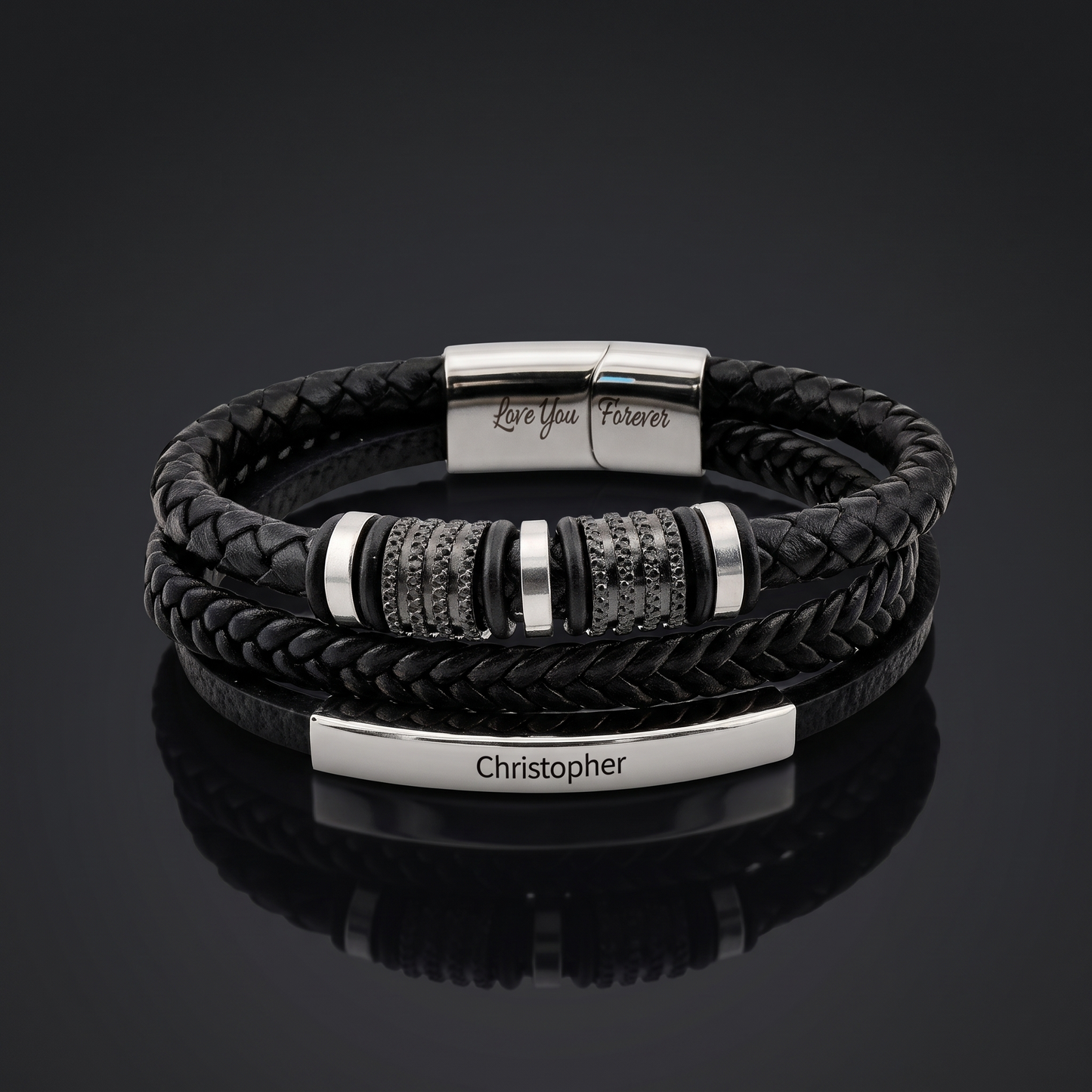 Forever Connected son's bracelet product