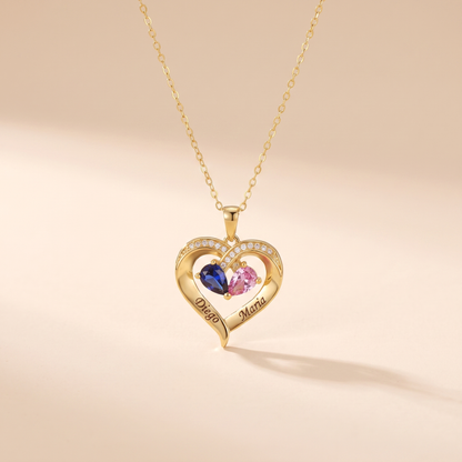 Siempre Tuya collar de corazón producto