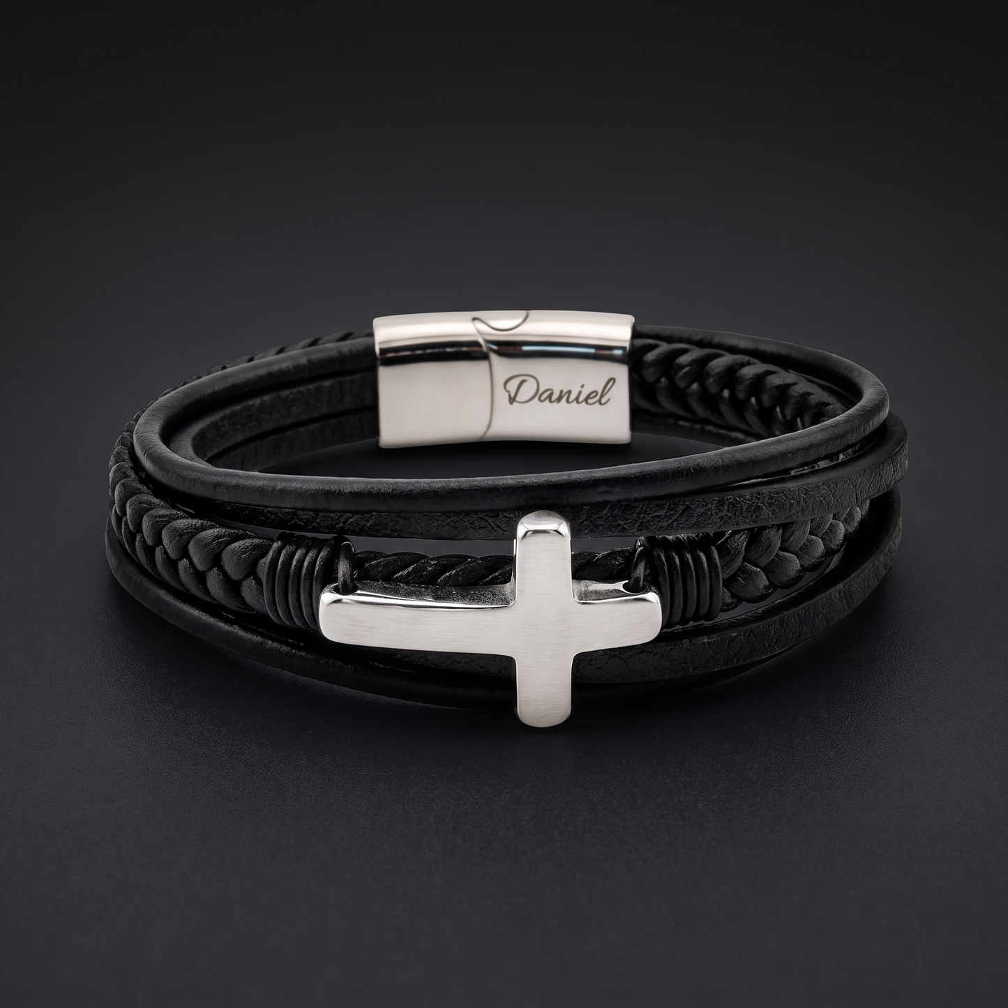 Grandson's cross bracelet product