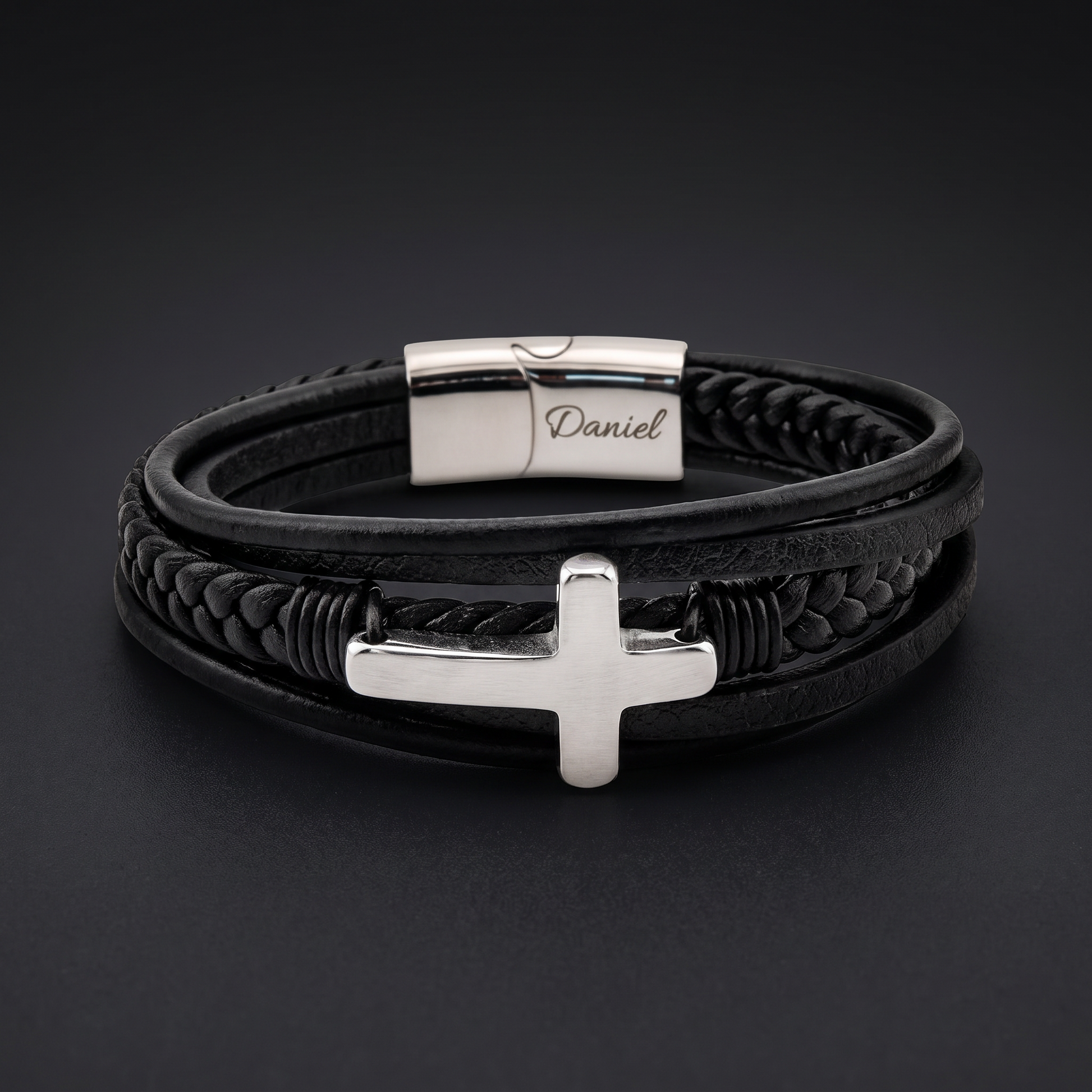 Grandson's cross bracelet product