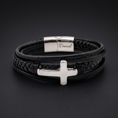 Grandson's cross bracelet product