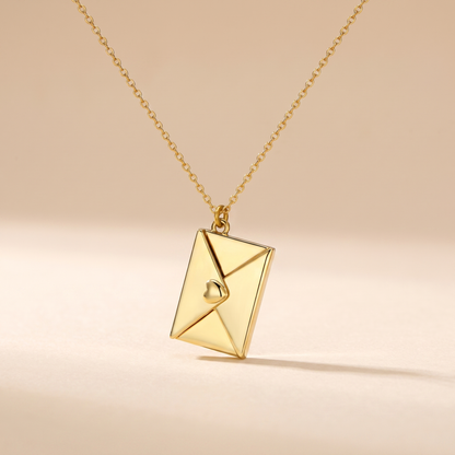Love Letter envelope necklace product