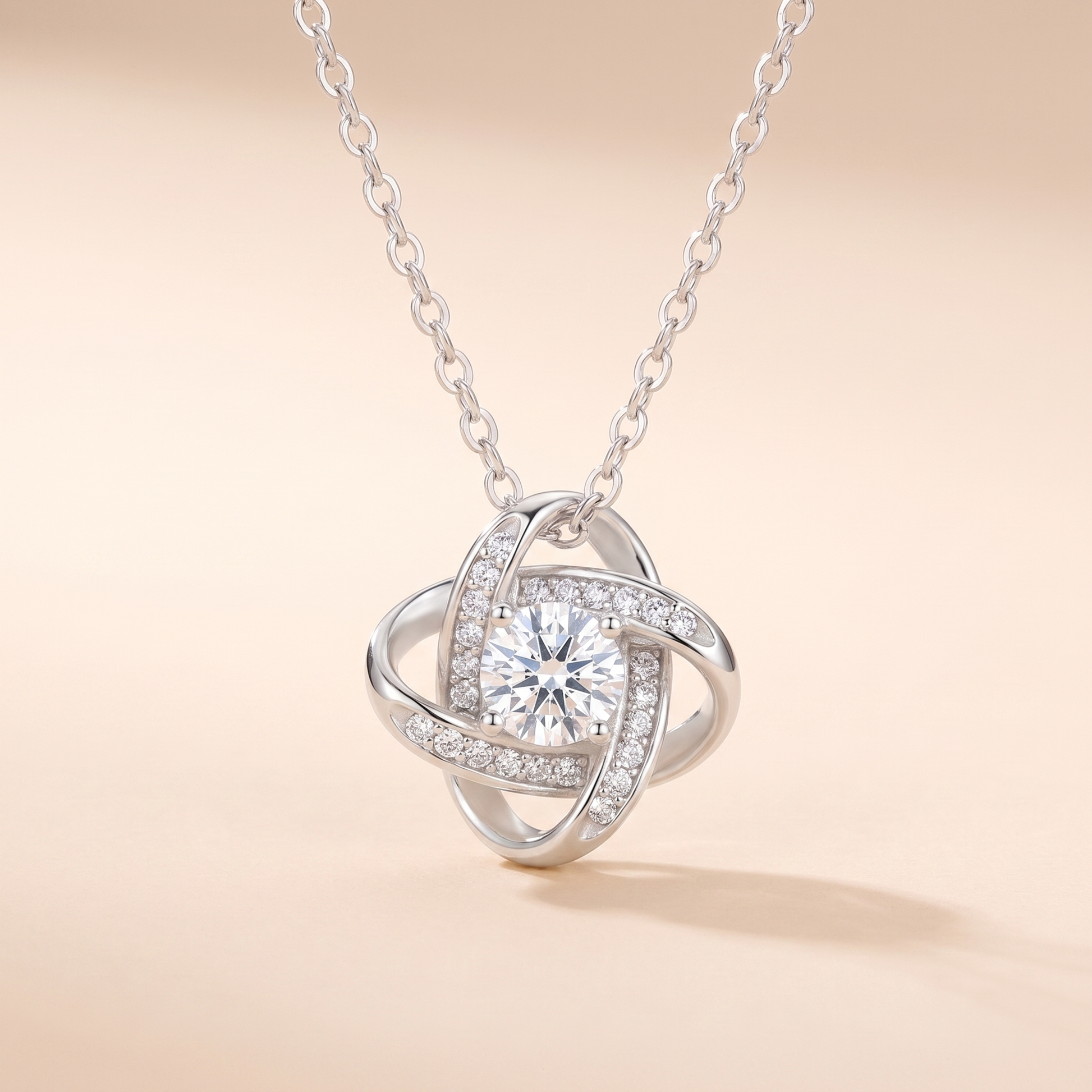 Forever Love Knot necklace product