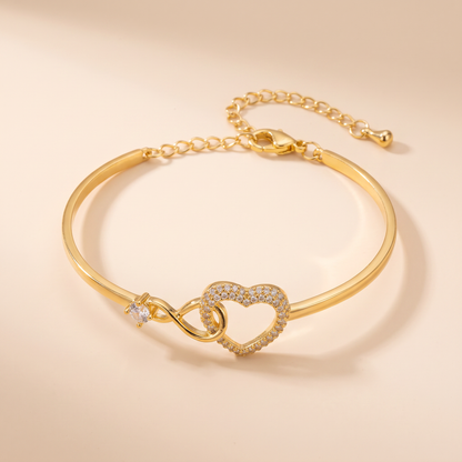 Daughter heart bangle product
